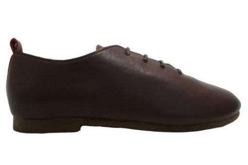 【かぼちゃの馬車CA-15 ボルドー】ころんと靴紐シューズ